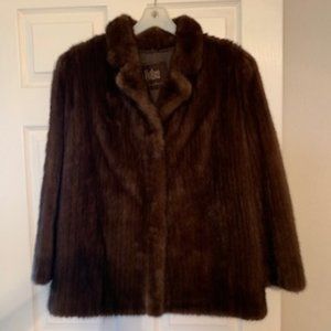 Vintage Koslows Mink Jacket size 10